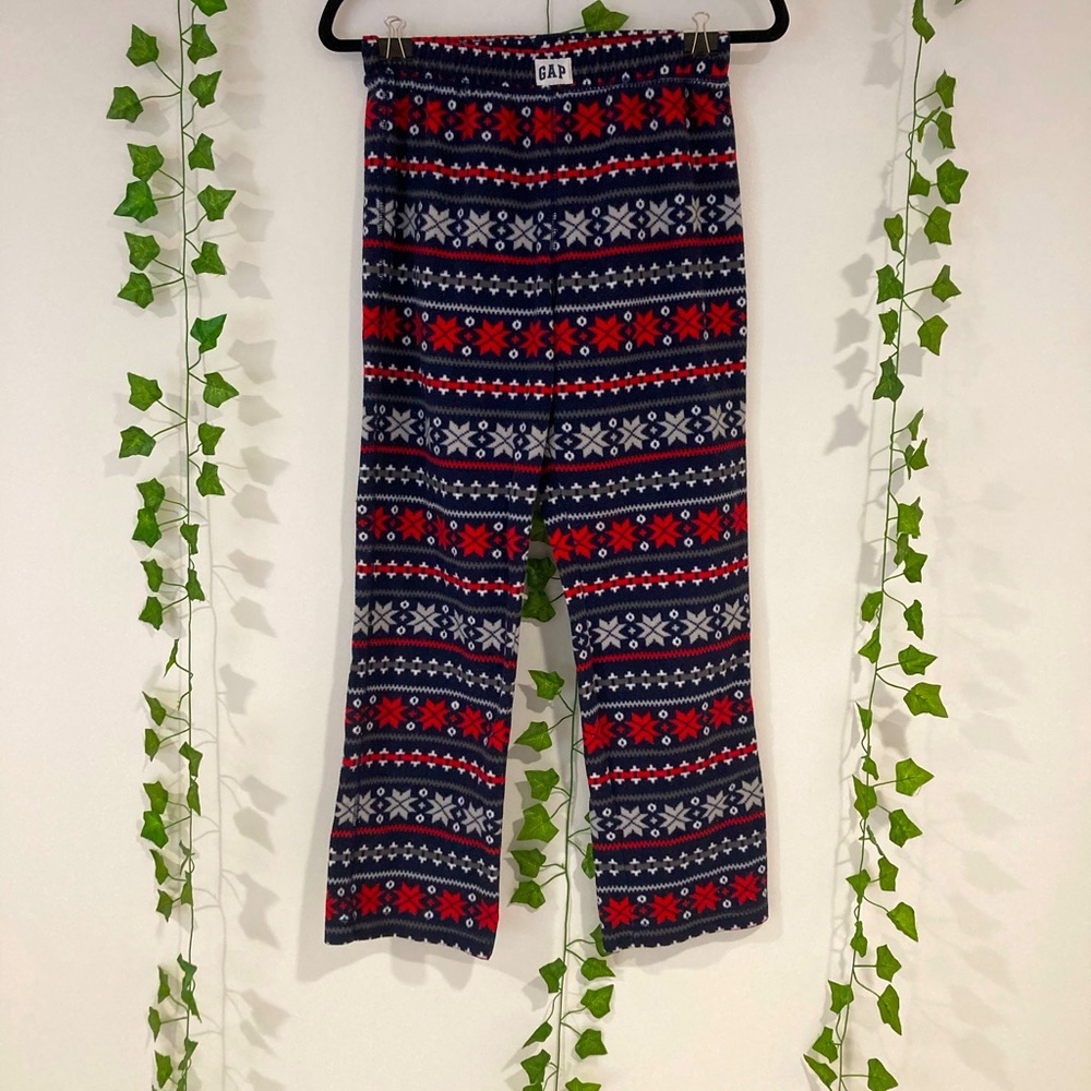 KIDS GAP FIZZY HOLIDAY PJ PANTS